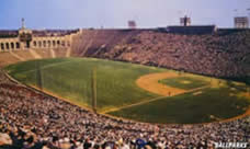 The Los Angeles Memorial Coliseum.